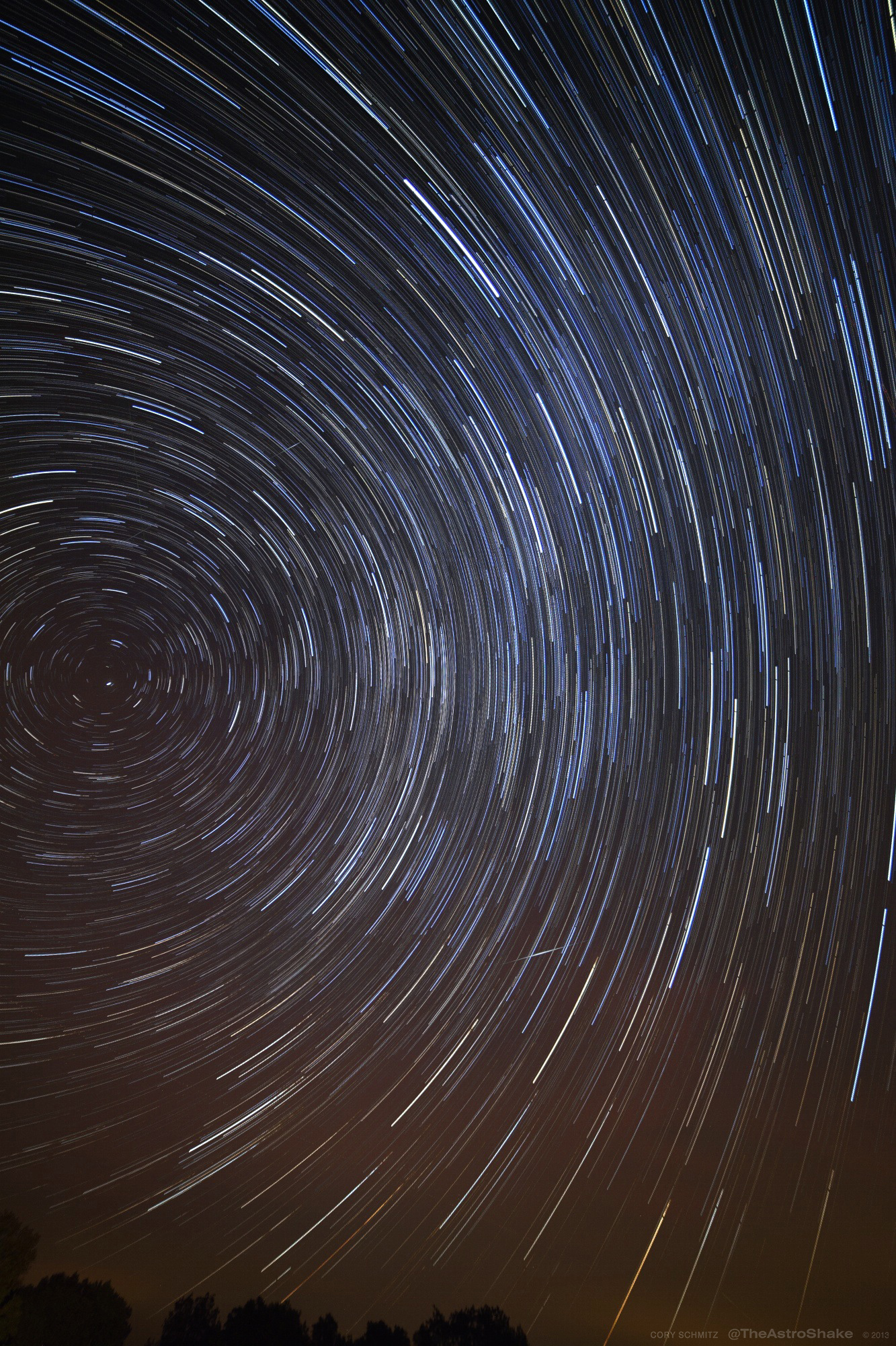 Star trails