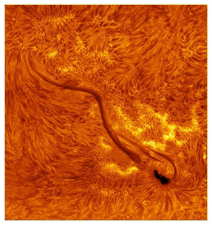 Solar close up in good seeing, John O’Neal