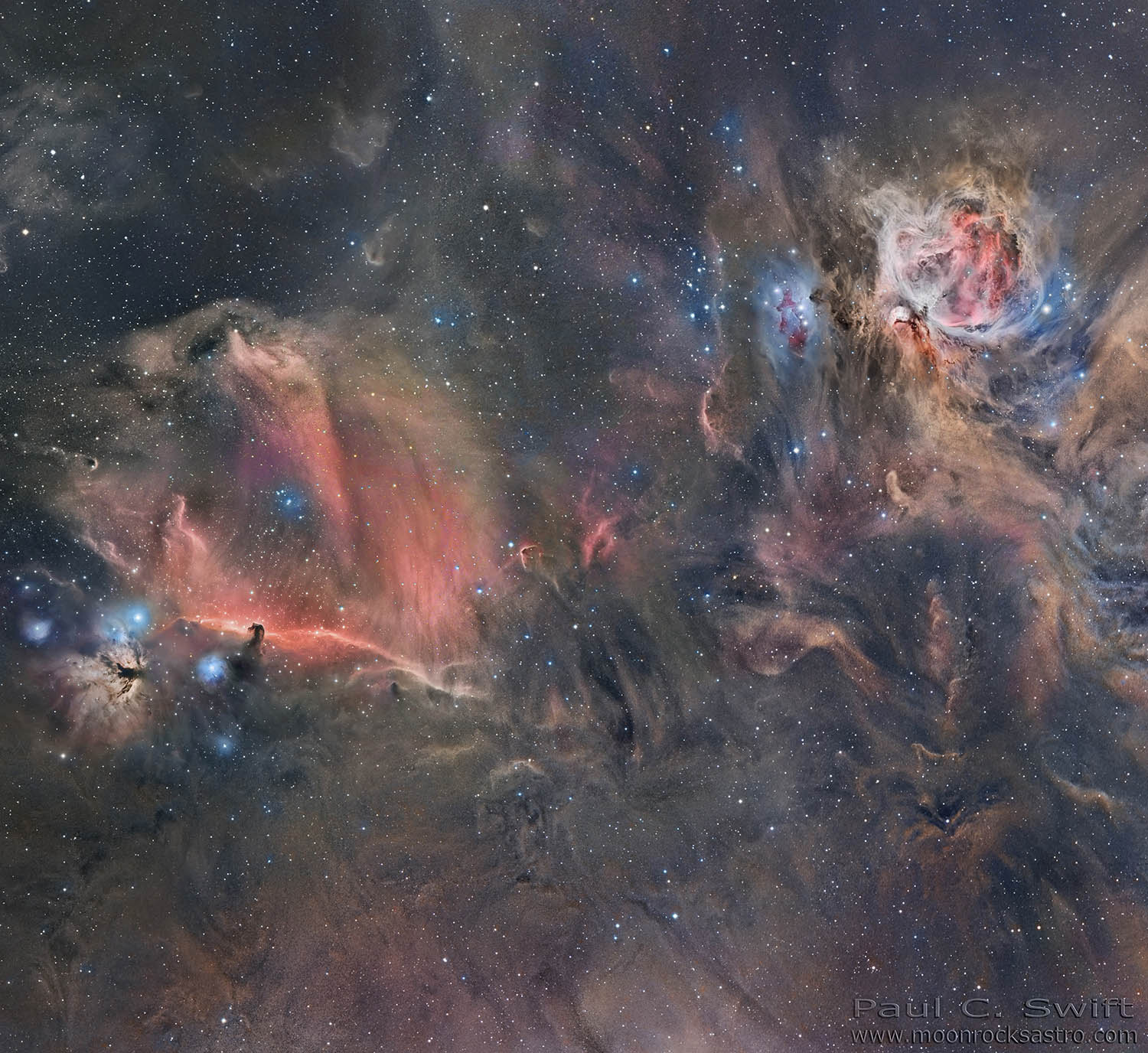 Paul Swift The Space Walk Orion Nebula