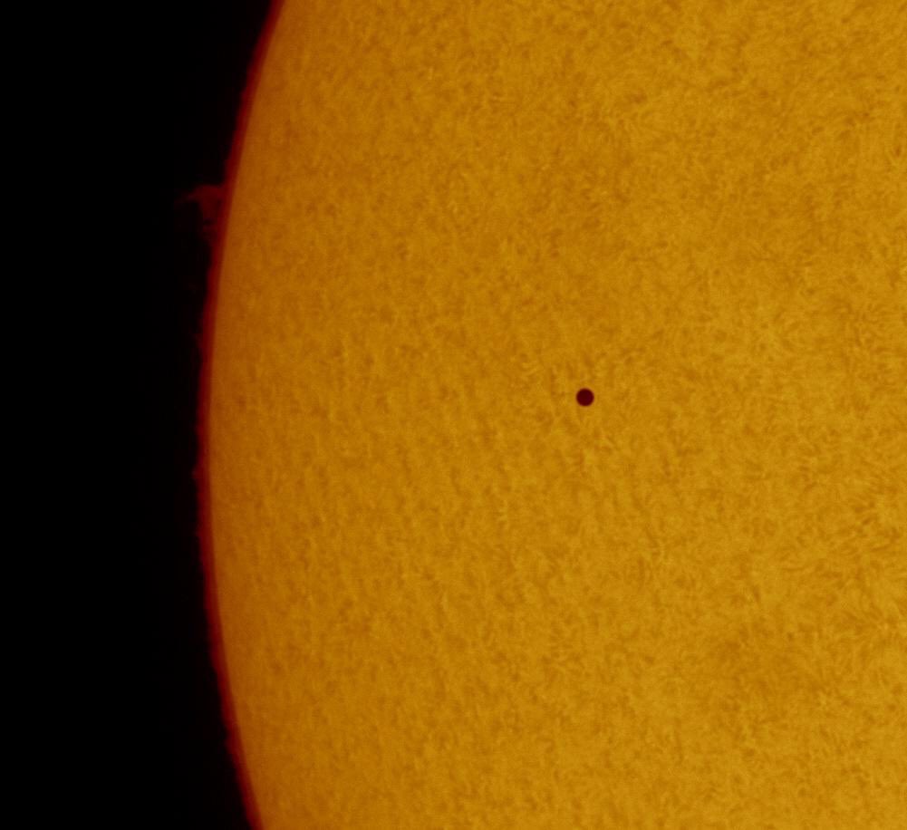 Roger Hutchinson Mercury Transit