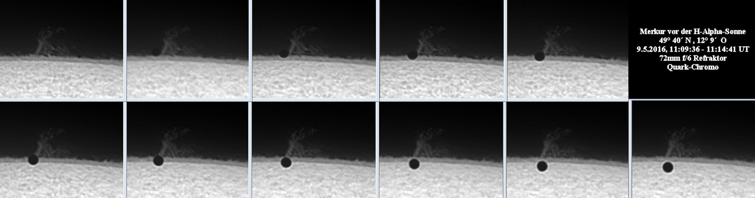 Bernd Gährken Mercury Transit