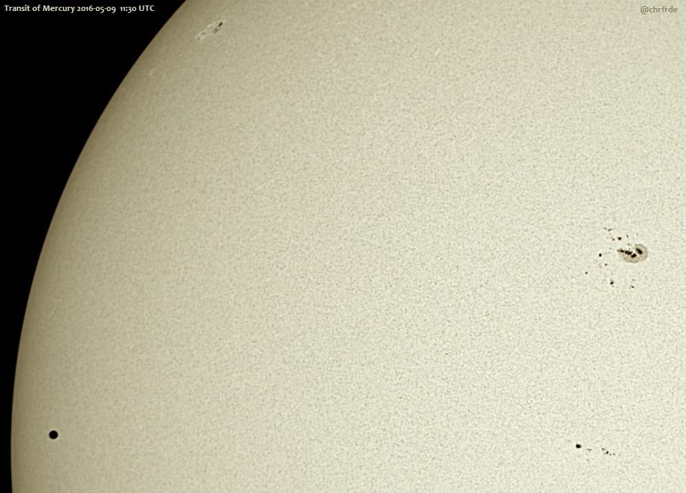 Christian Fröschlin Mercury Transit
