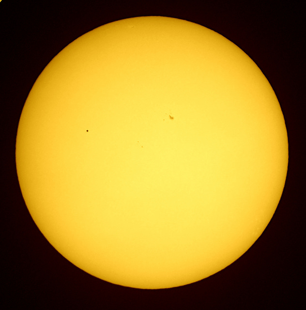 Graham Hard Mercury Transit in white light