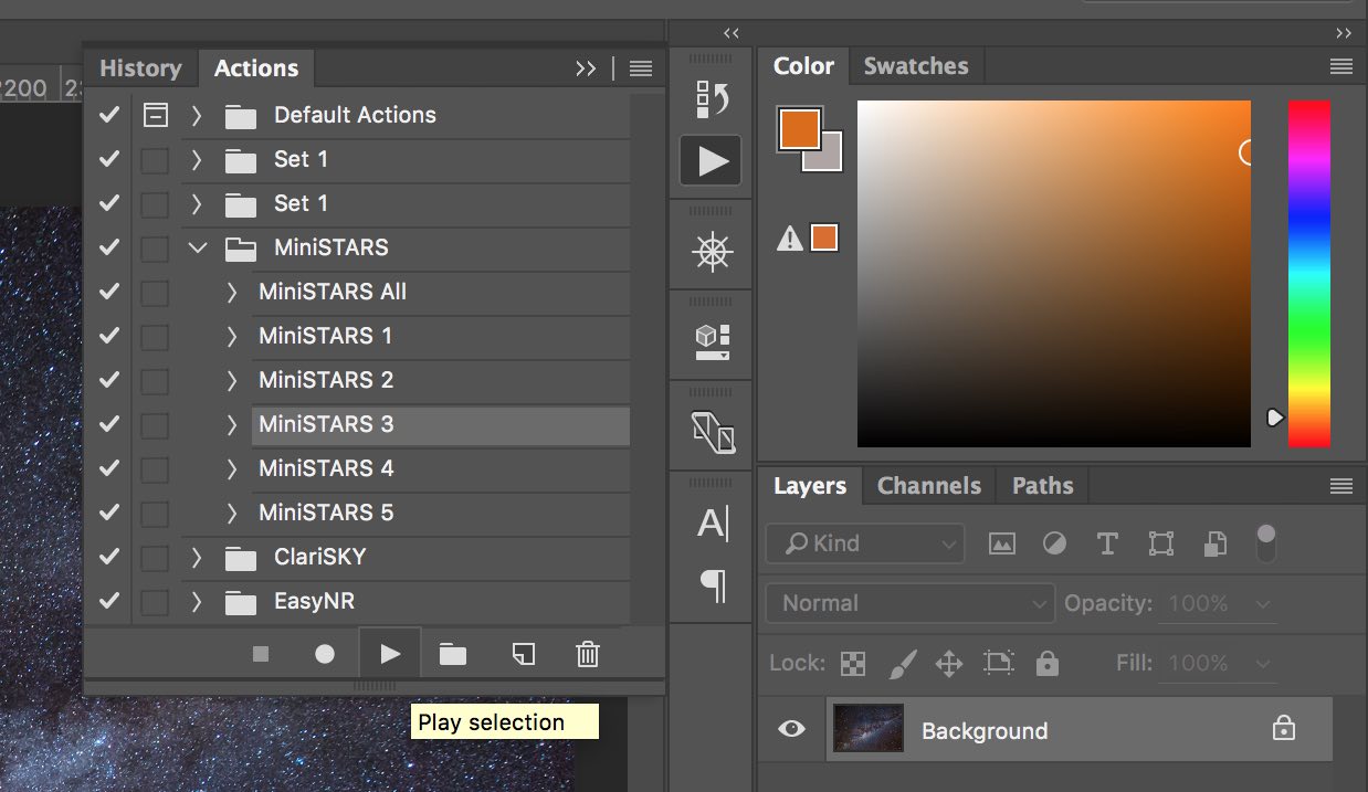 How to use Photoshop actions