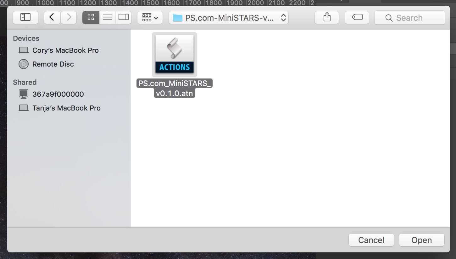 Photoshop action open atn file