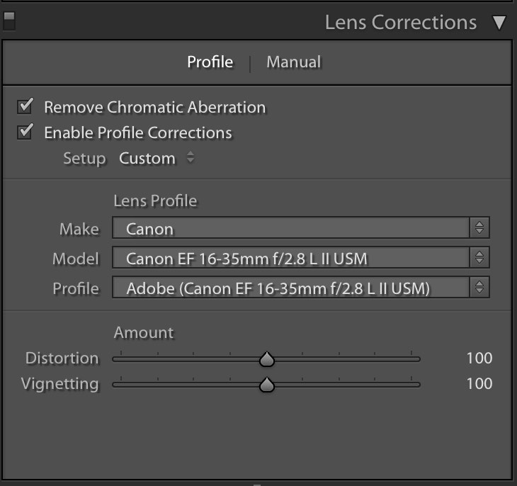 chromatic aberration removal