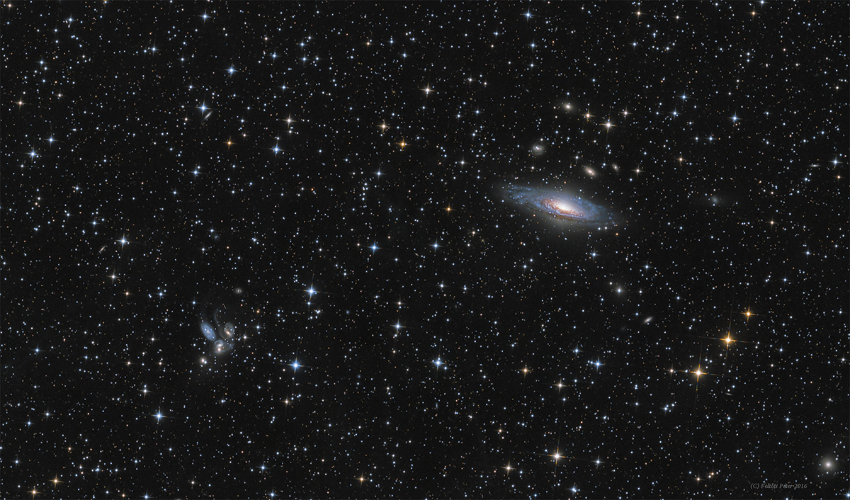 Peter Feltoti NGC 7331 and Stephan’s quintet