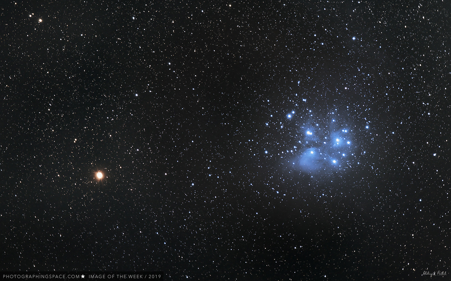 Pleiades_and_Mars-web